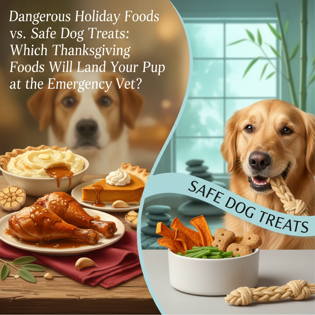 Dangerous Holiday Foods vs. Safe Dog Treats: Which Thanksgiving Foods Will Land Your Pup at the Emergency Vet?