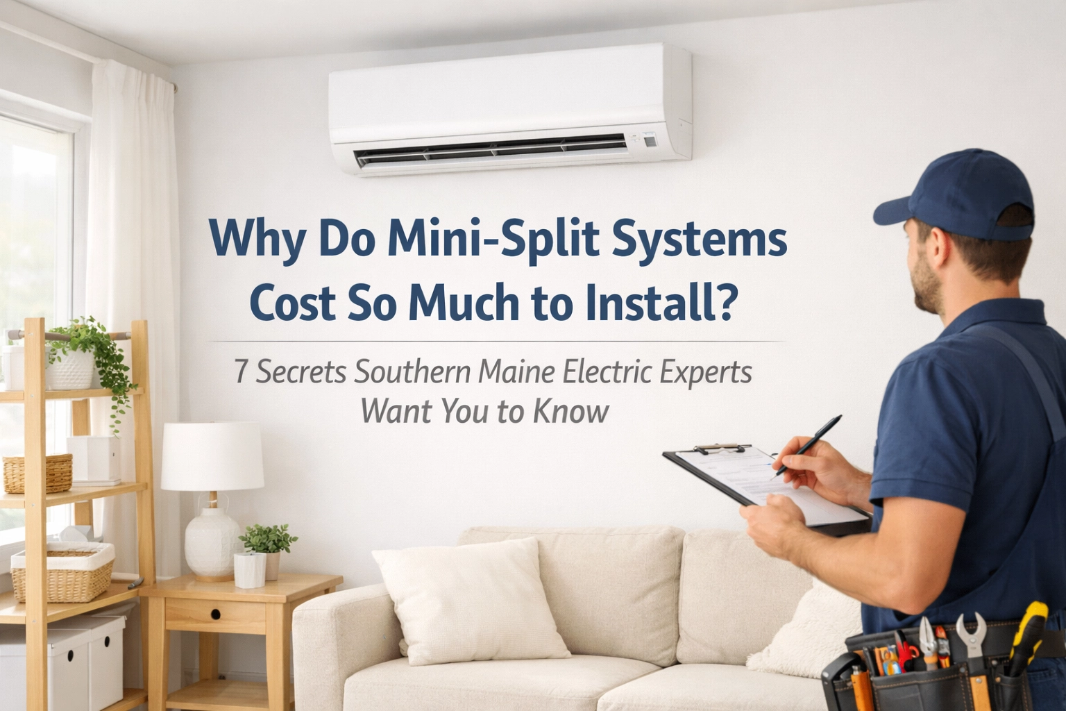 [HERO] Why Do Mini-Split Systems Cost So Much to Install? 7 Secrets Southern Maine Electric Experts Want You to Know