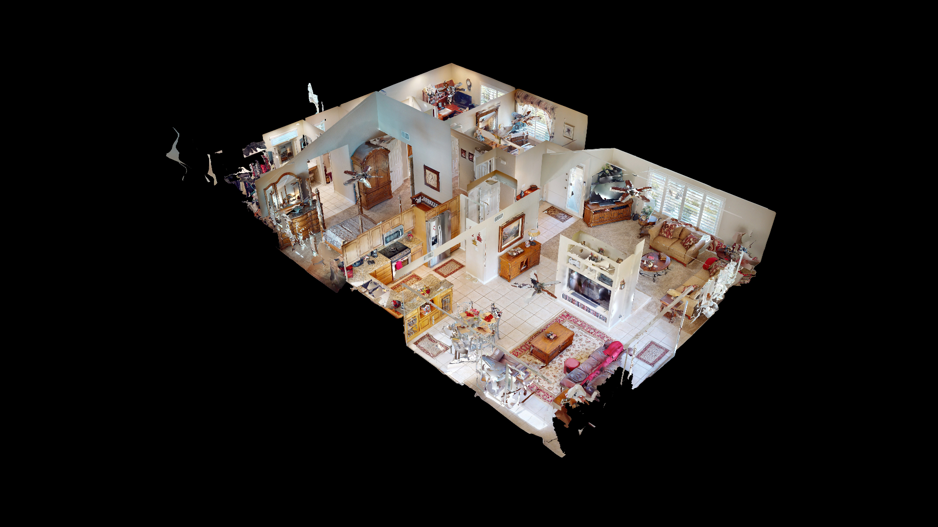 3D Matterport digital twin scan