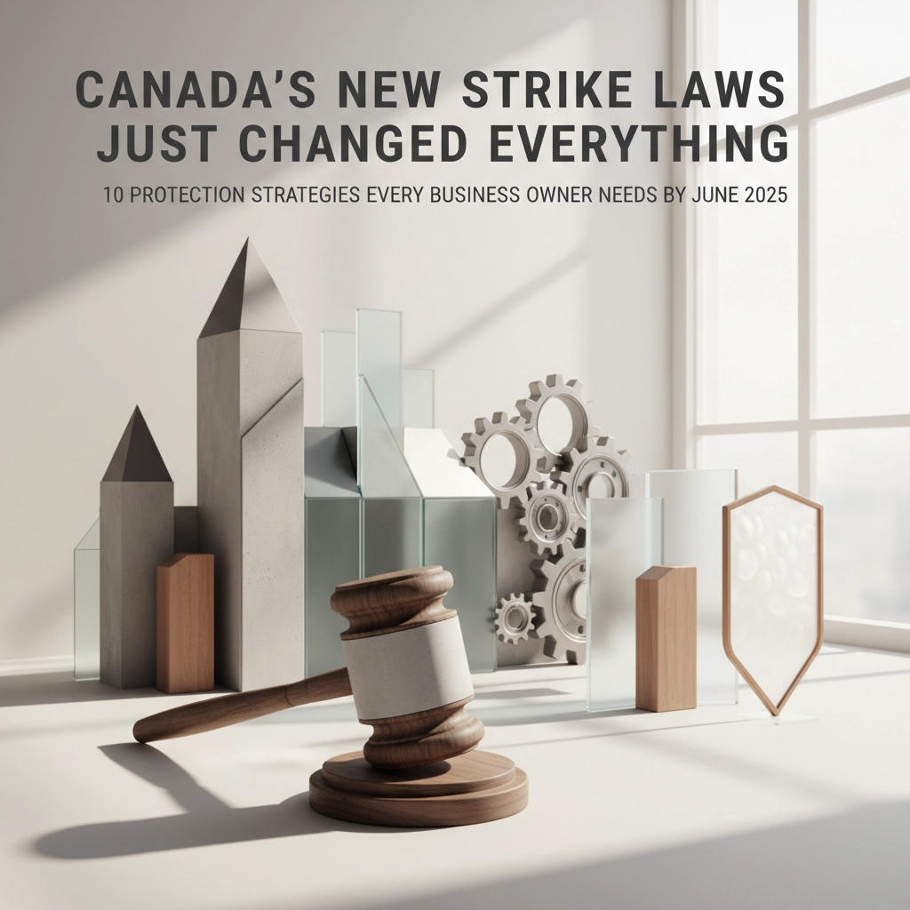 Canada&#39;s New Strike Laws Just Changed Everything: 10 Protection Strategies Every Business Owner Needs by June 2025