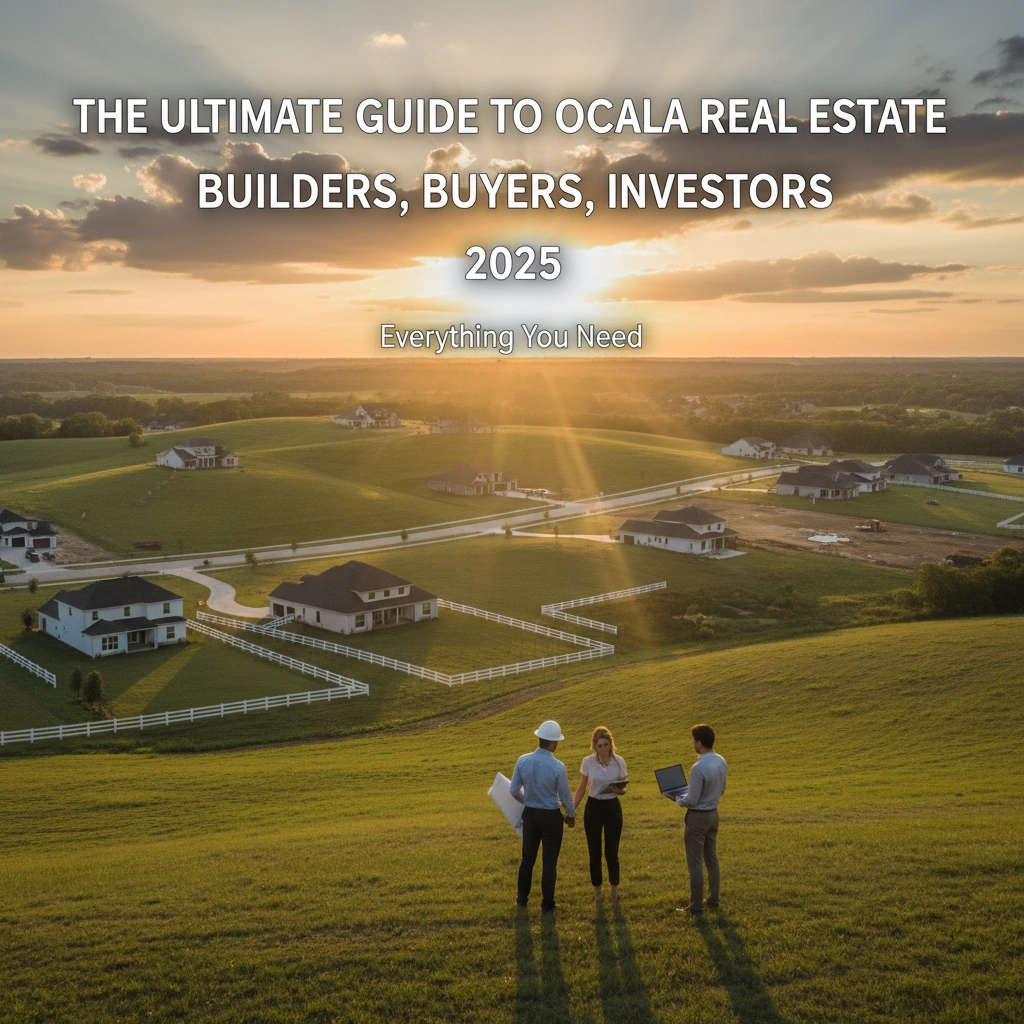 The Ultimate Guide to Ocala Real Estate: Everything Builders, Buyers, and Investors Need in 2025,Nellie Elizondo