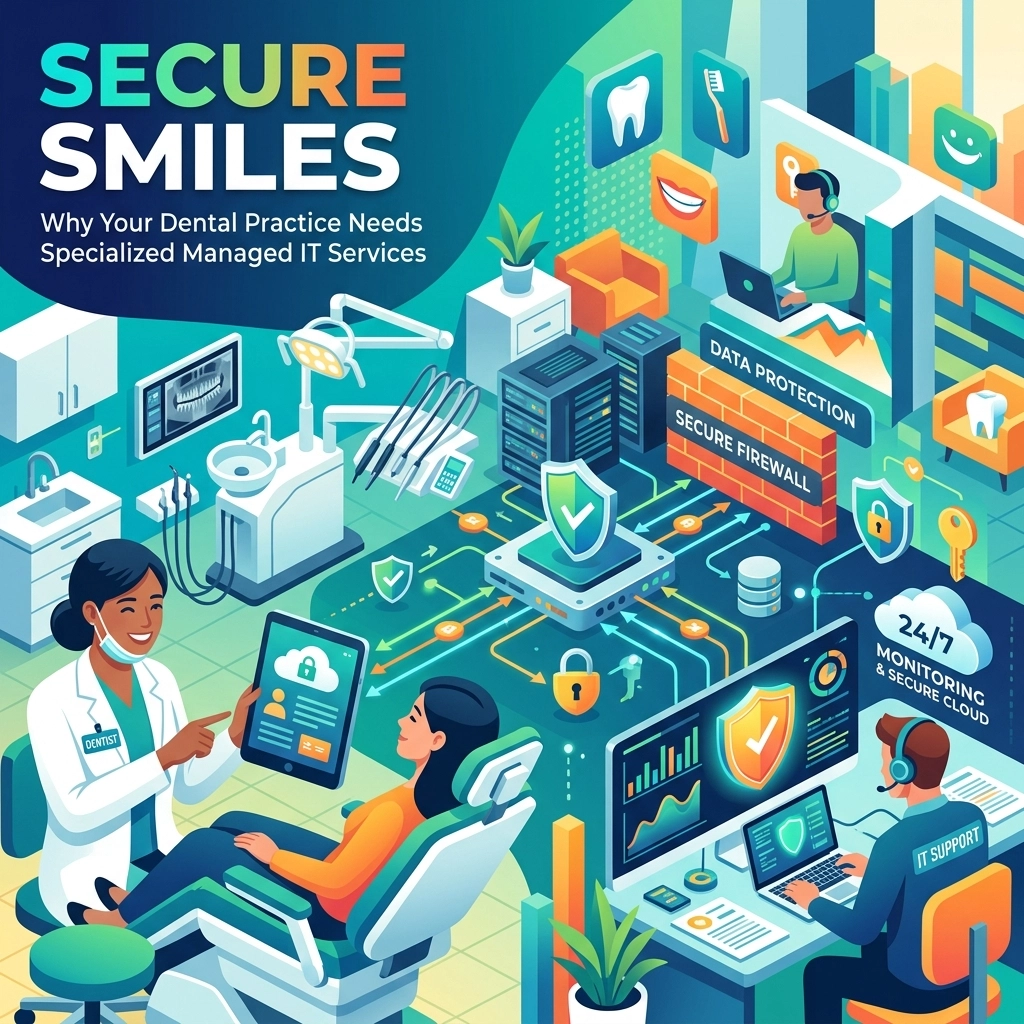 [HERO] Secure Smiles: Why Your Dental Practice Needs Specialized Managed IT Services