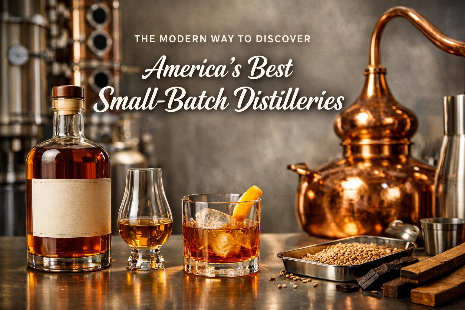 [HERO] The Modern Way to Discover America’s Best Small-Batch Distilleries