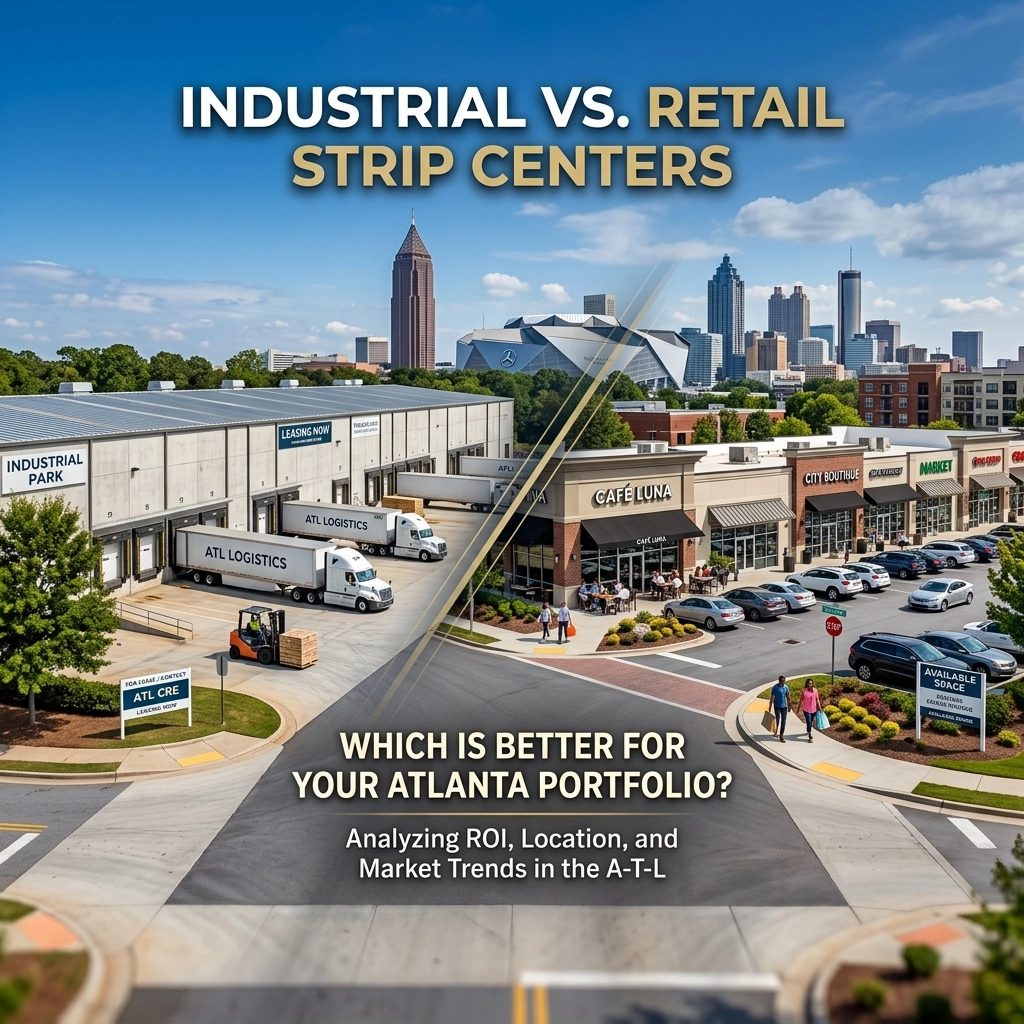 [HERO] Industrial vs. Retail Strip Centers: Which Is Better For Your Atlanta Portfolio?