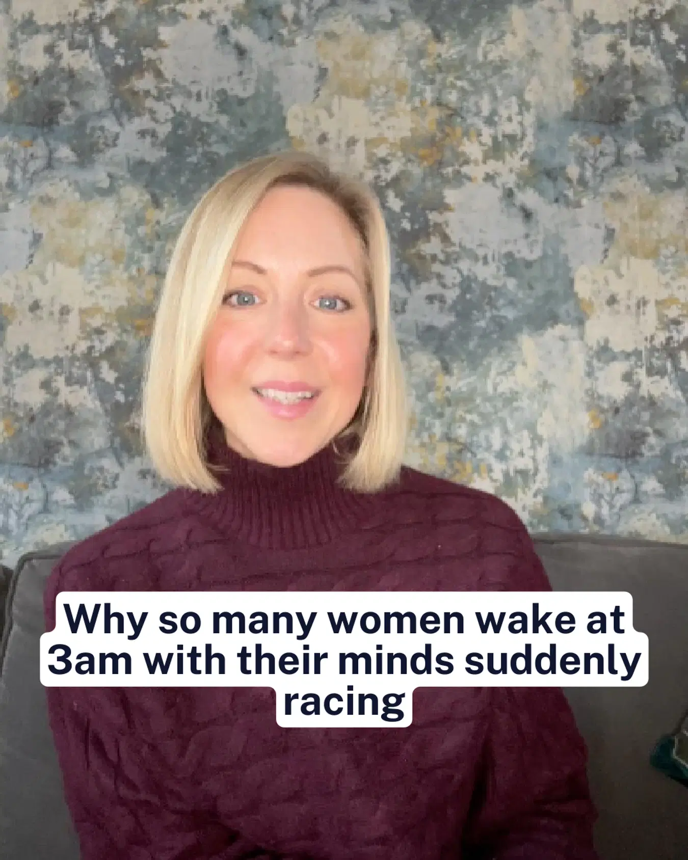 Why so many women wake at 3am with their minds suddenly racing