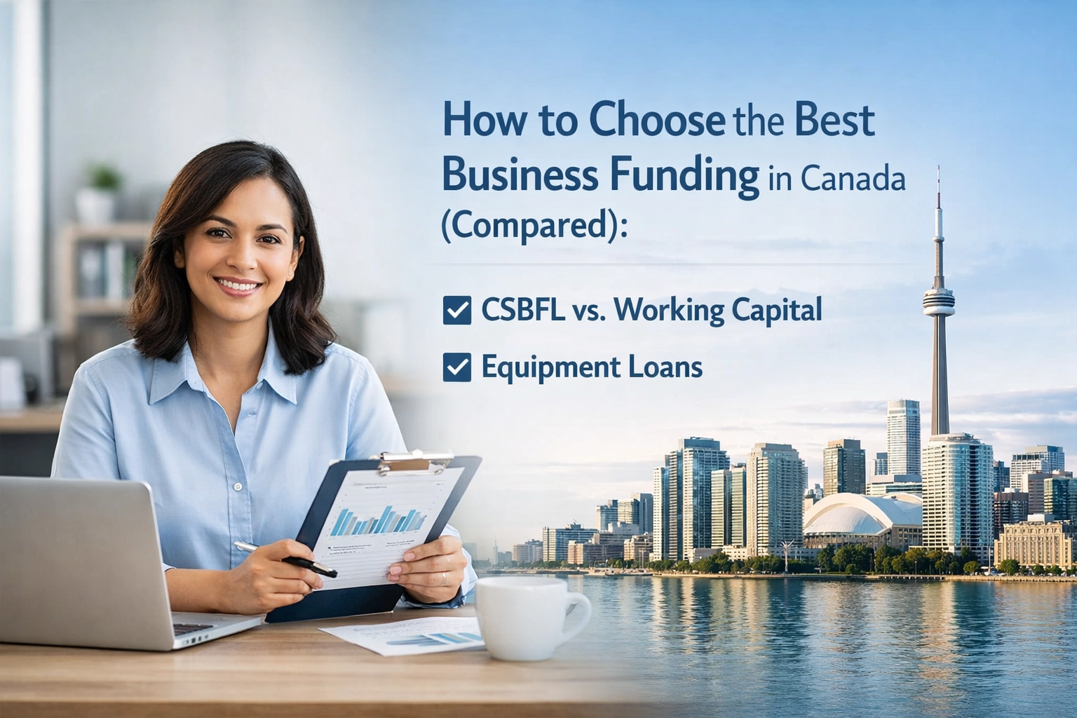[HERO] How to Choose the Best Business Funding in Canada (Compared): CSBFL vs. Working Capital vs. Equipment Loans