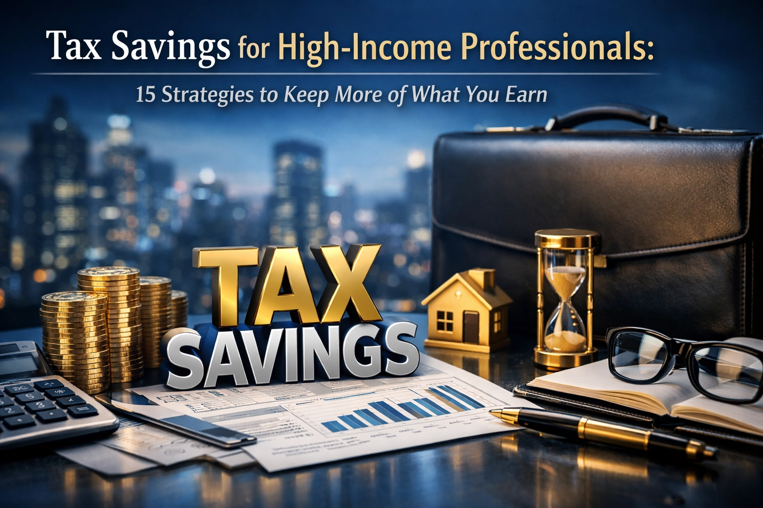 [HERO] Tax Savings for High-Income Professionals: 15 Strategies to Keep More of What You Earn
