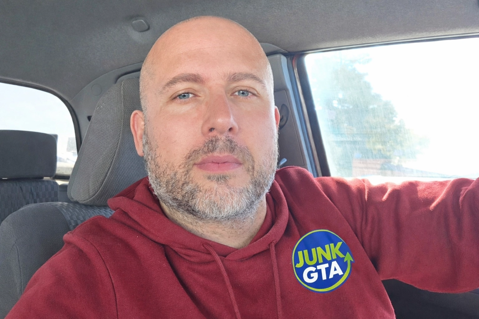 Roman K, Owner of Junk GTA, in the field