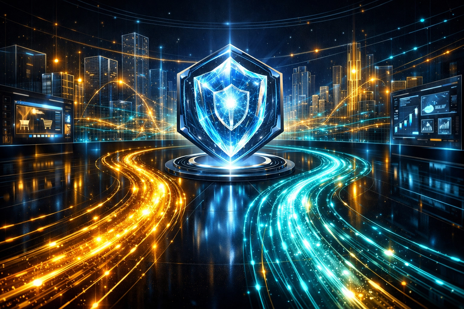 Global Web3 payment infrastructure featuring secure LUSD transactions and AI-powered fraud prevention.