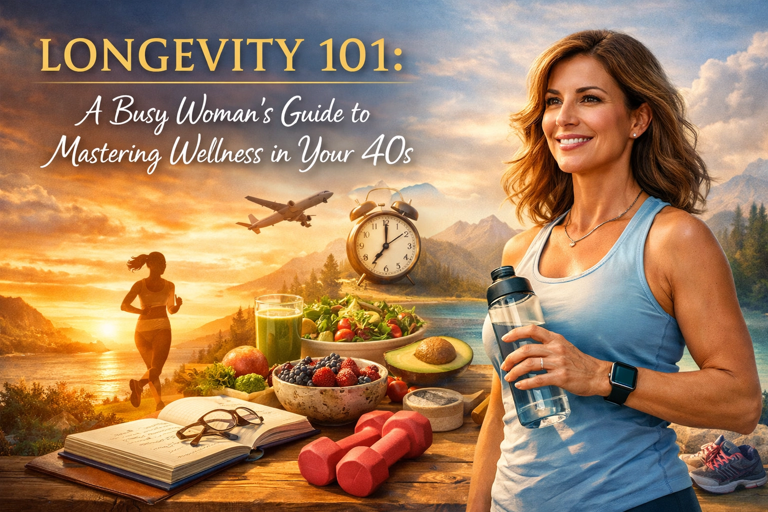 [HERO] Longevity 101: A Busy Woman’s Guide to Mastering Wellness in Your 40s