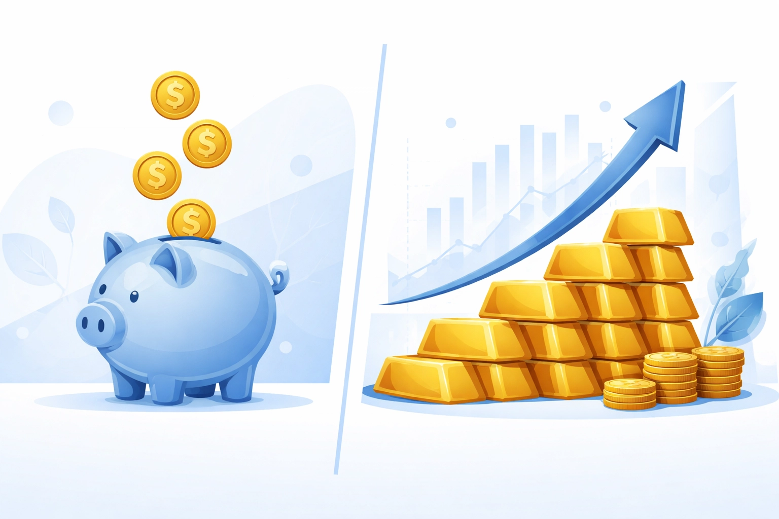 Visual comparison of DIY website cost savings versus long-term investment in professional web design