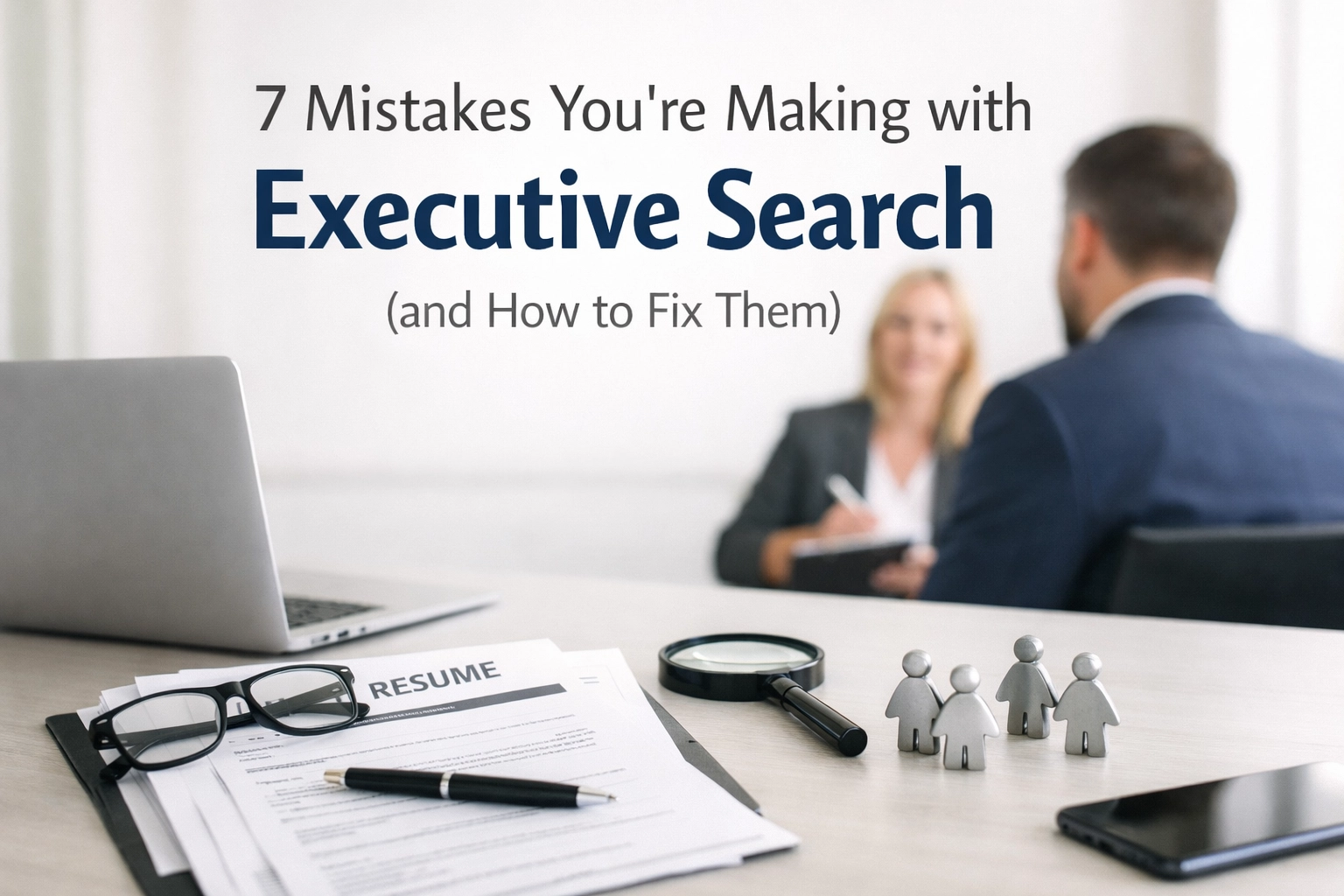 7 Mistakes You're Making with Executive Search
