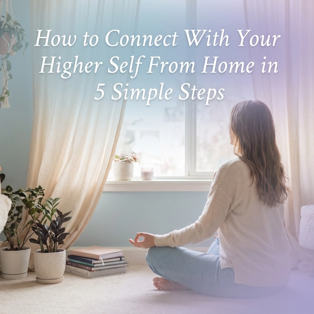 How to Connect With Your Higher Self From Home in 5 Simple Steps