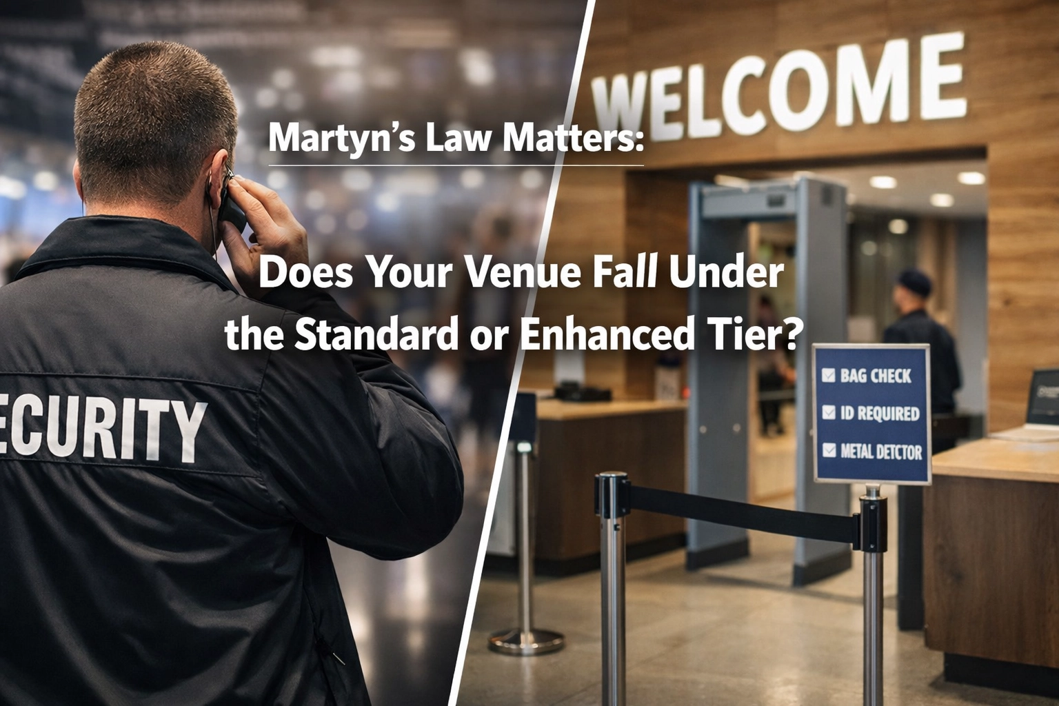 [HERO] Martyn’s Law Matters: Does Your Venue Fall Under the Standard or Enhanced Tier?