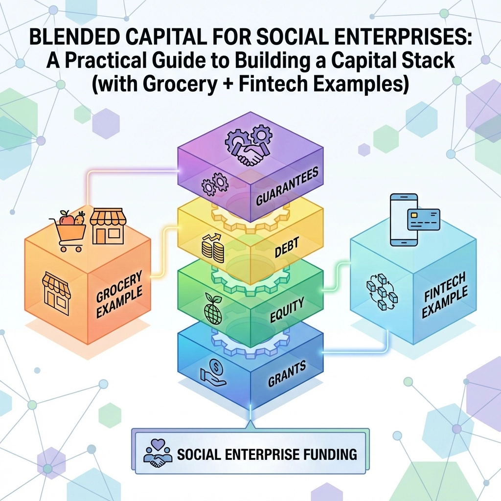 Blended Capital for Social Enterprises: A Practical Guide to Building a Capital Stack (with Grocery + Fintech Examples)