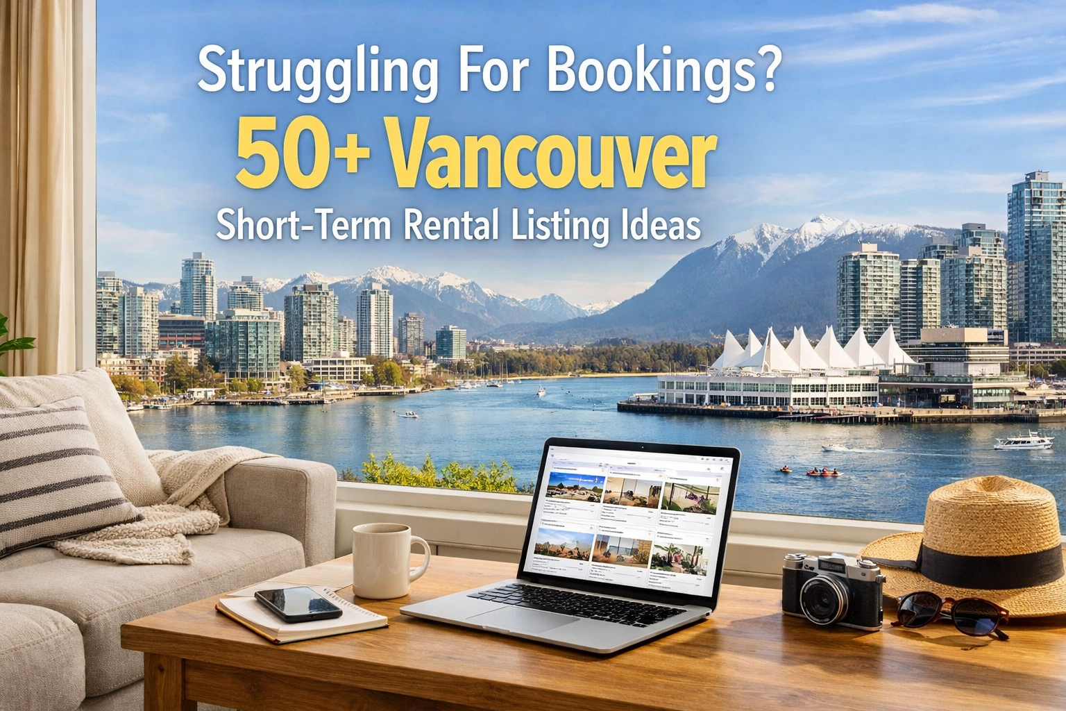 [HERO] Struggling For Bookings? 50+ Vancouver Short-Term Rental Listing Ideas