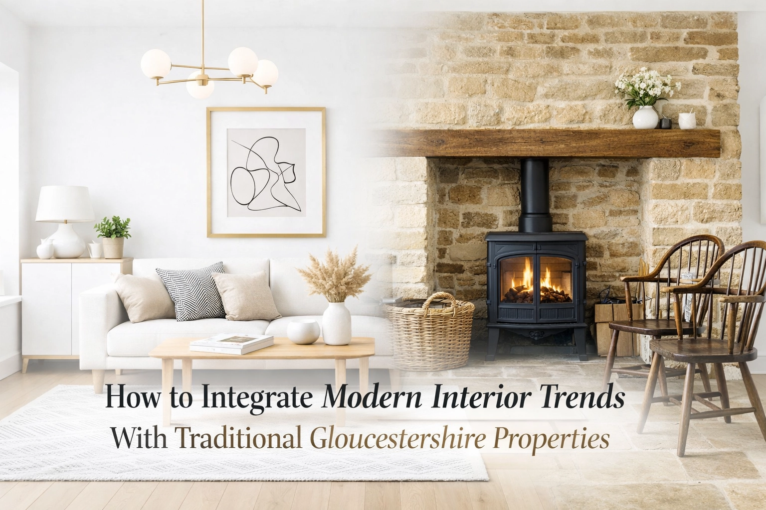 [HERO] How to Integrate Modern Interior Trends With Traditional Gloucestershire Properties