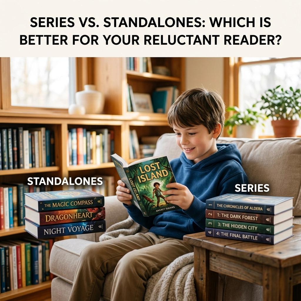 [HERO] Series vs. Standalones: Which Is Better For Your Reluctant Reader?