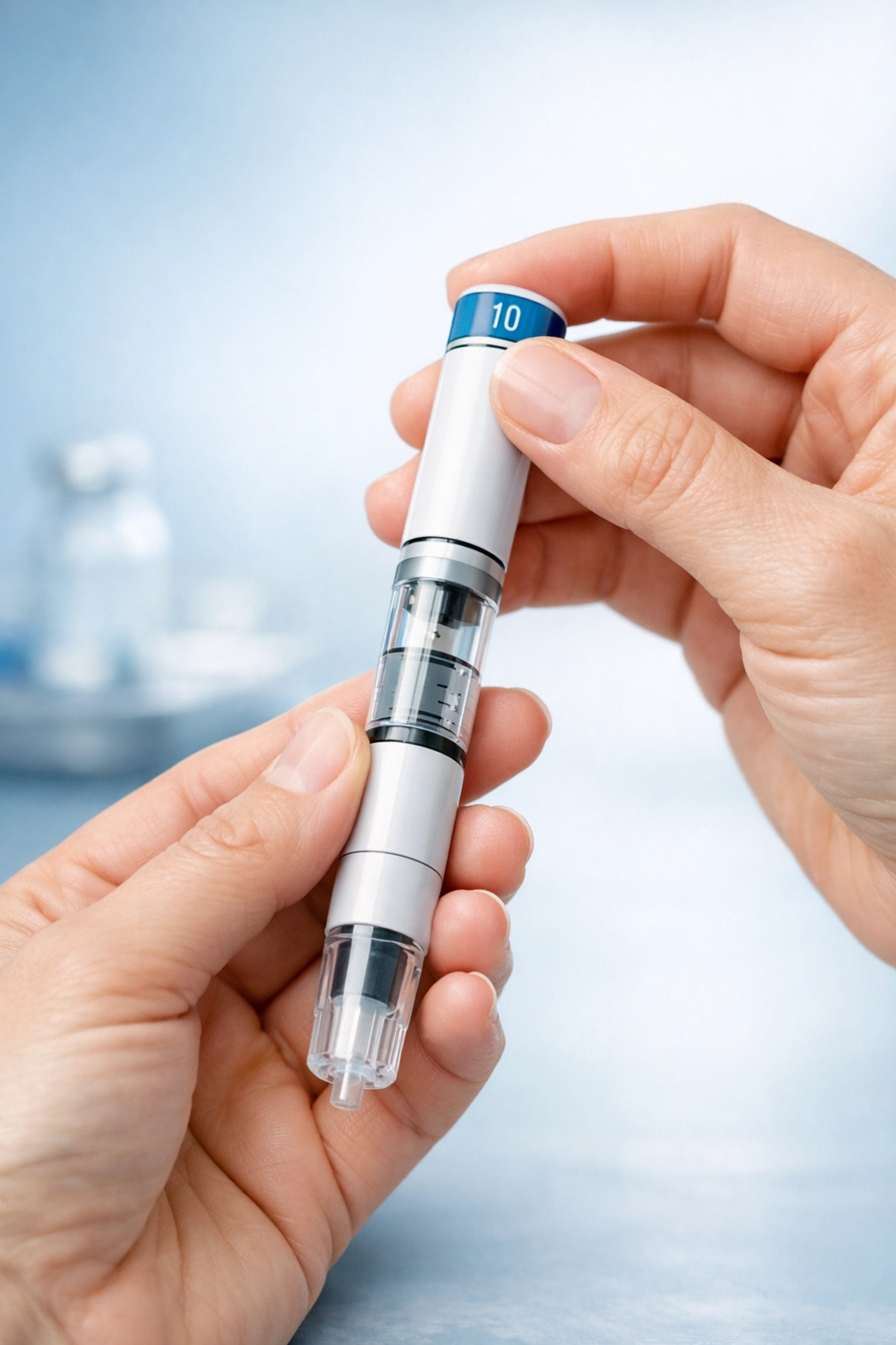 Tirzepatide prescription pen for weight loss treatment with medical supervision