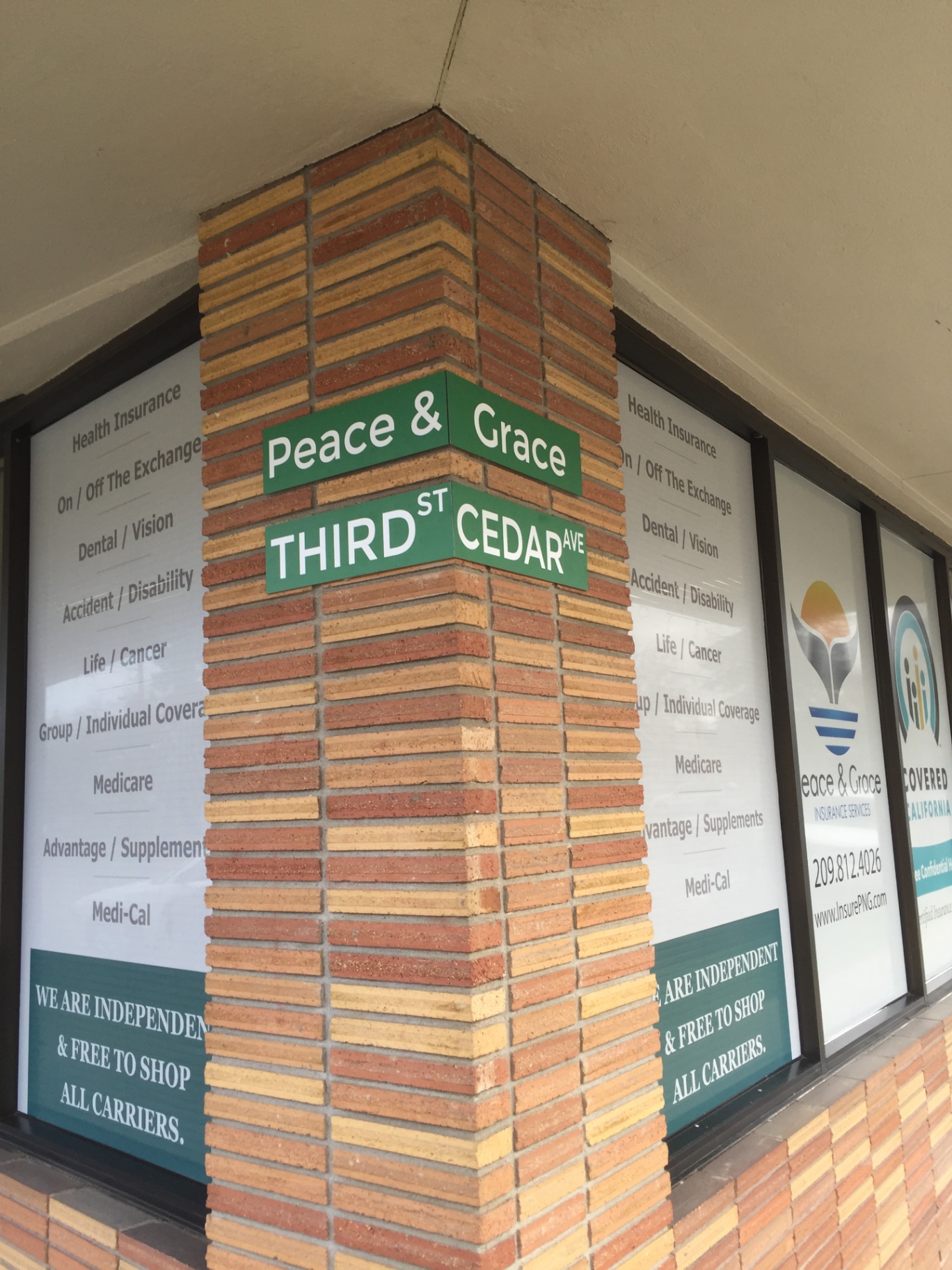 Peace & Grace Insurance Services Office Exterior