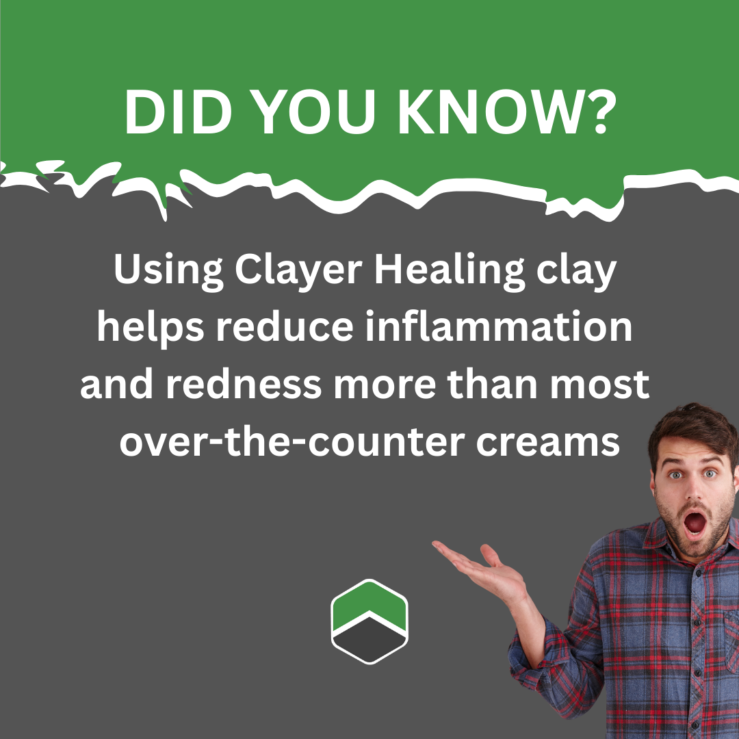 Clayer Healing Clay Did You Know Graphic