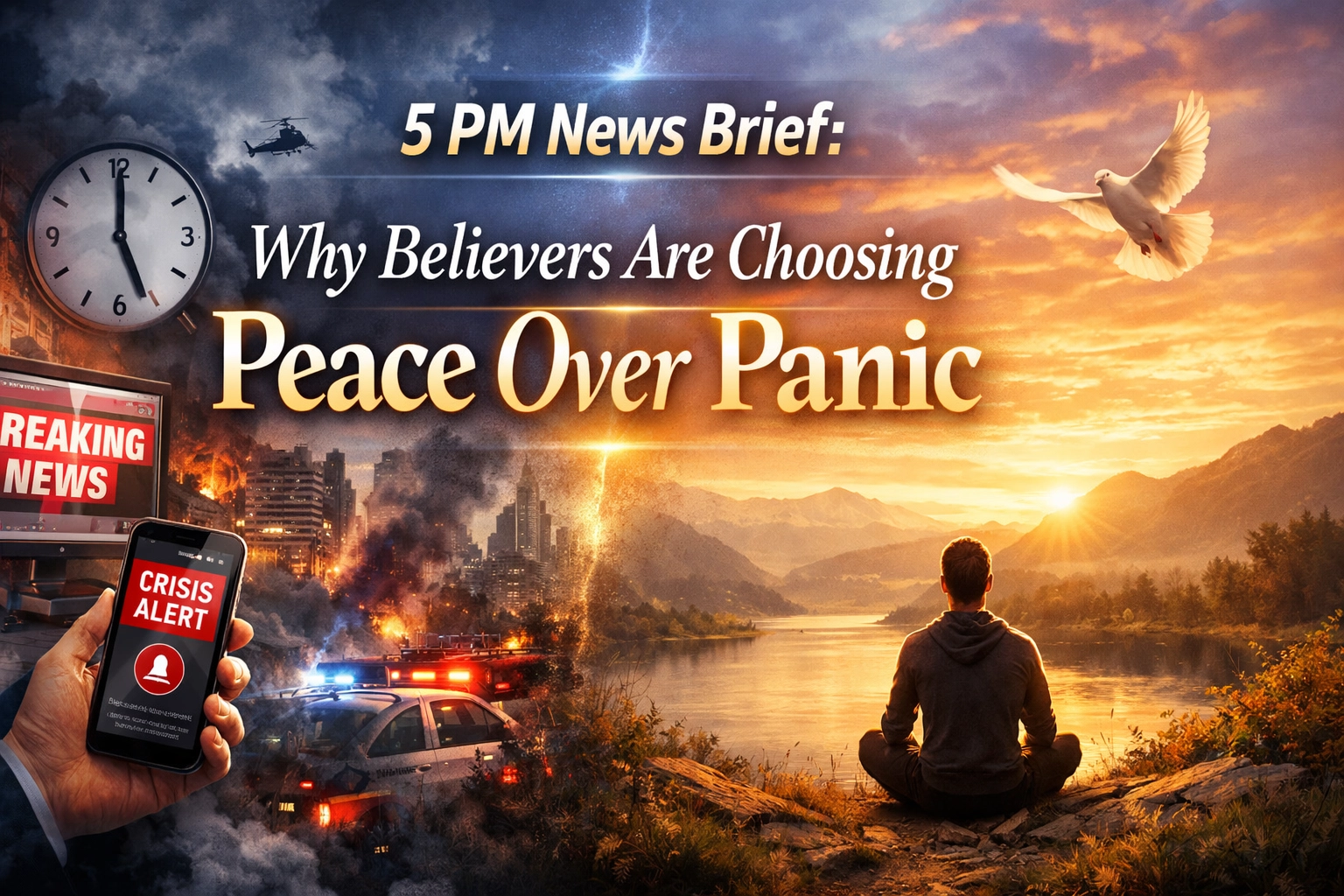 [HERO] 5 PM News Brief: Why Believers Are Choosing Peace Over Panic