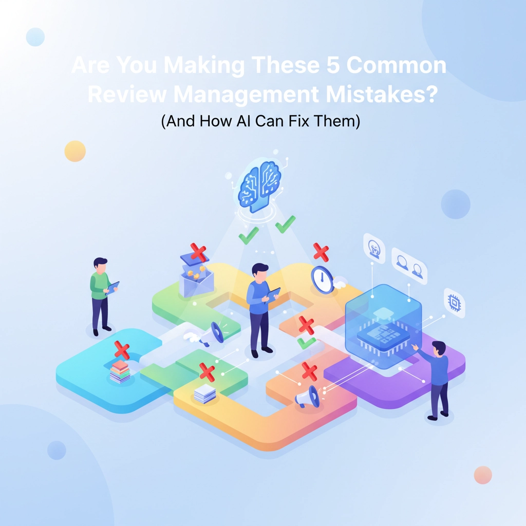 Are You Making These 5 Common Review Management Mistakes? (And How AI Can Fix Them)