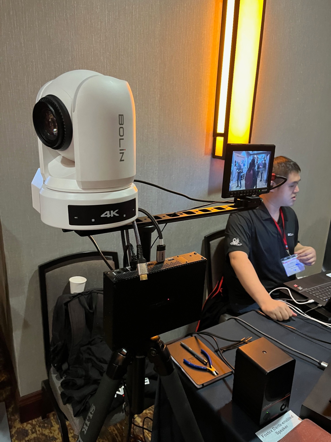 Professional 4K Bolin PTZ Camera Setup