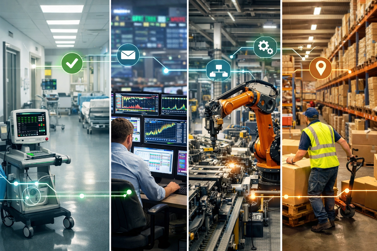 Healthcare, financial, manufacturing, and retail industry-specific ServiceNow implementations