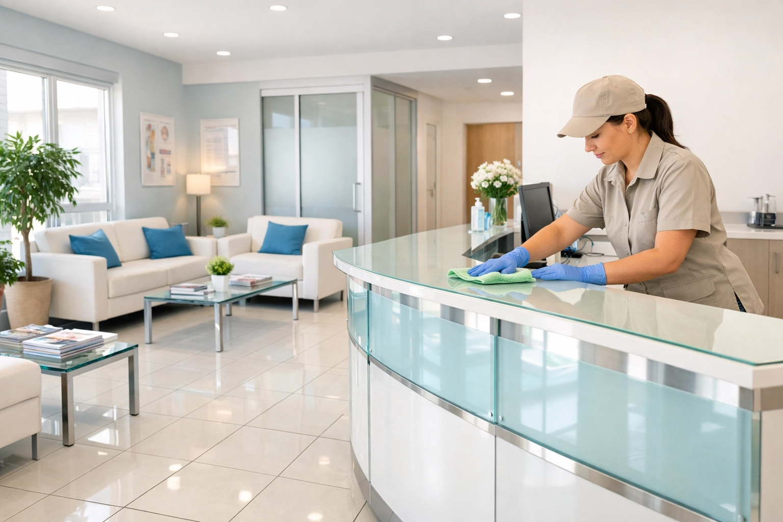 Professional hallway cleaning for property management in Northern NJ