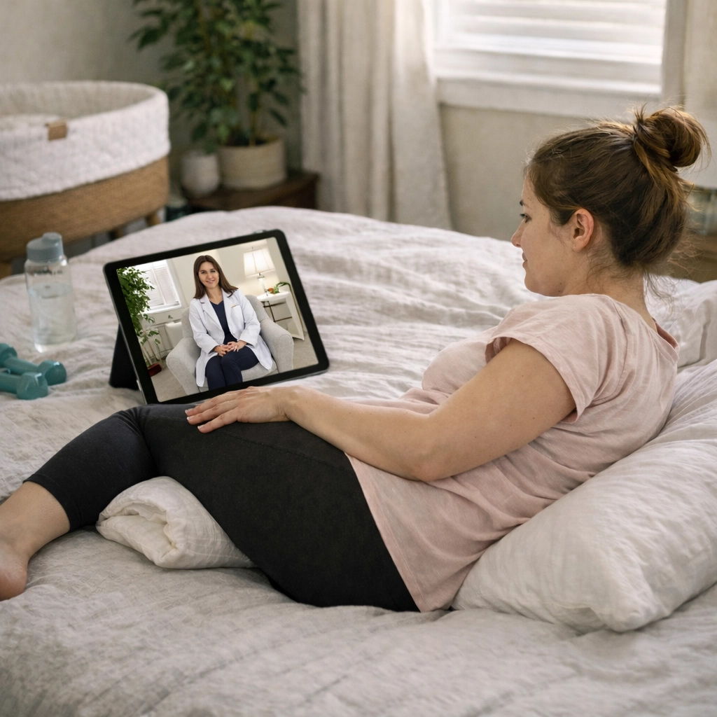 Virtual care and home exercise session