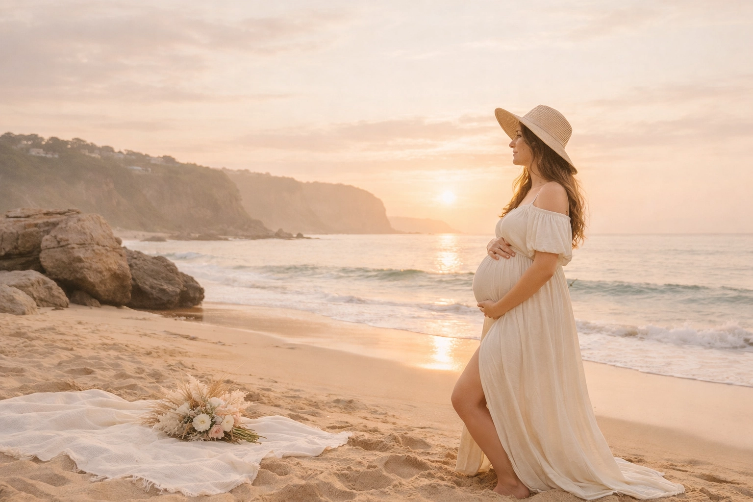 [HERO] Capturing the Glow: Best Beach Locations for Maternity Photos in the Northern Beaches