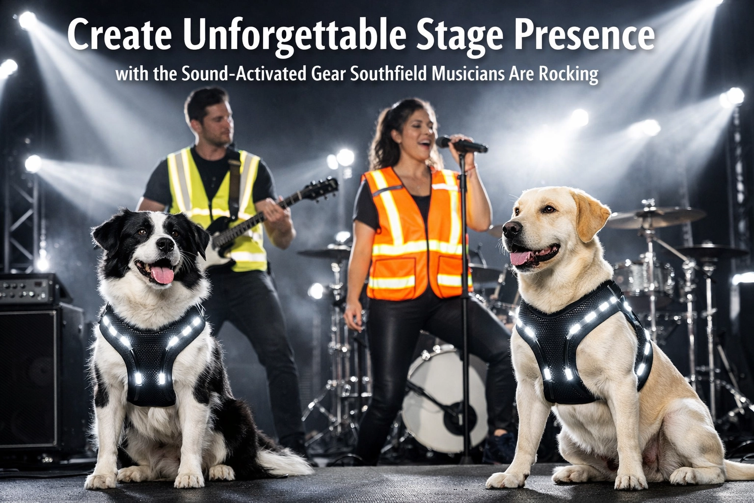 [HERO] Create Unforgettable Stage Presence with the Sound-Activated Gear Southfield Musicians Are Rocking