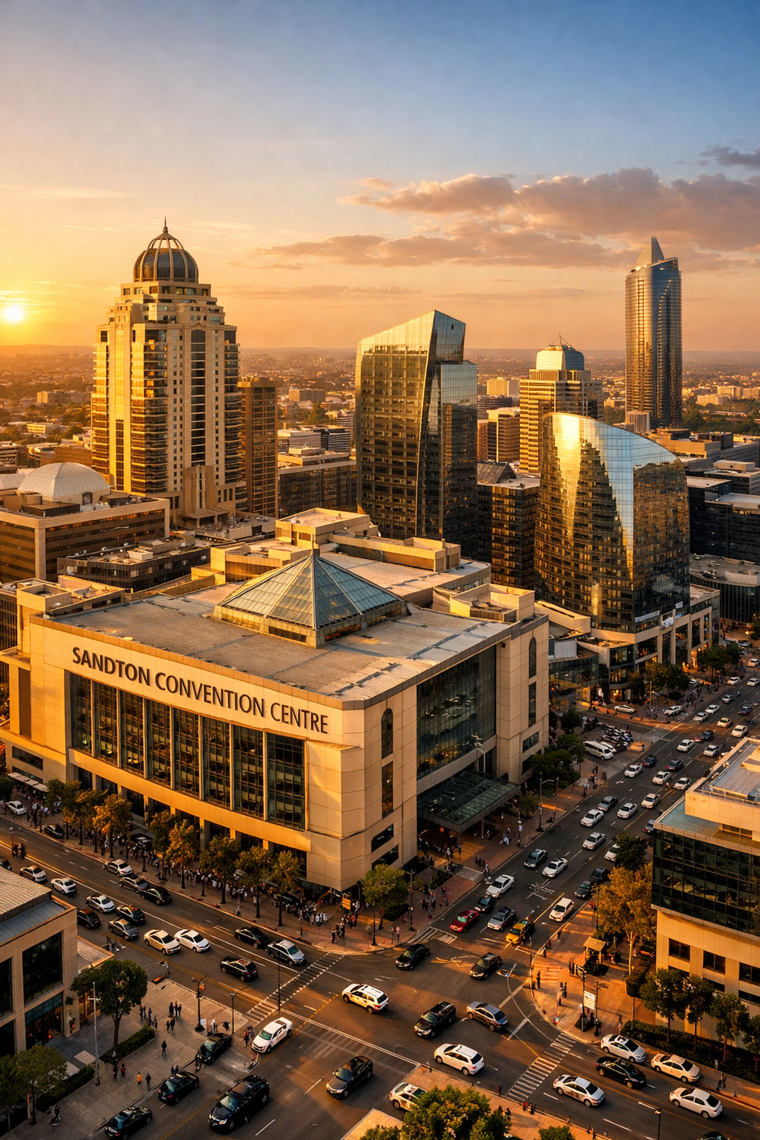 Mining Events 2026 South Africa hosted in Sandton financial district skyline