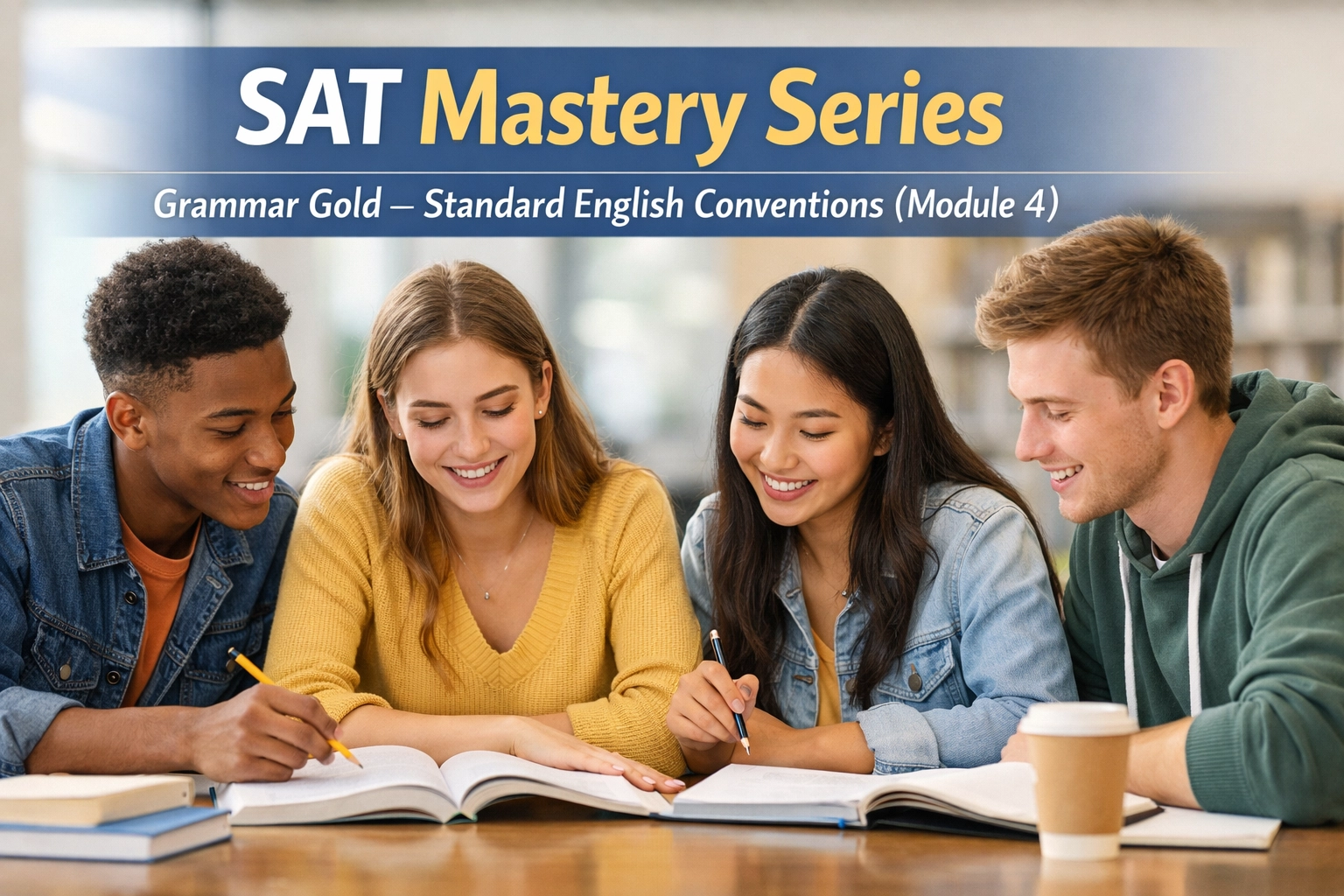 [HERO] SAT Mastery Series: Grammar Gold – Standard English Conventions (Module 4)