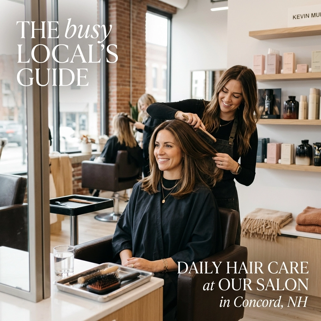 [HERO] The Busy Local’s Guide to Daily Hair Care at Our Salon in Concord NH