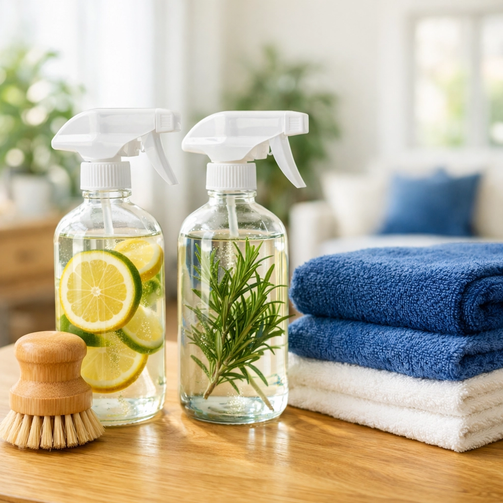 Sustainable eco-friendly products used for expert green cleaning services Lowell MA.