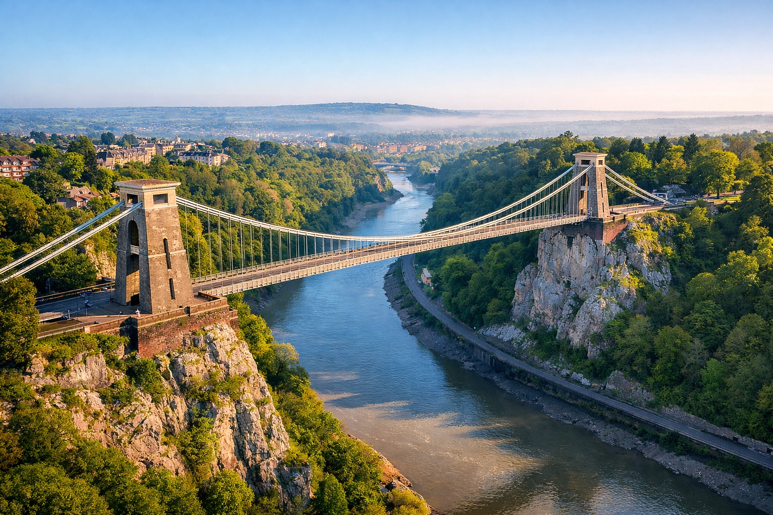 CCTV installation experts serving Bristol, Clifton, and the South West near the Clifton Suspension Bridge.