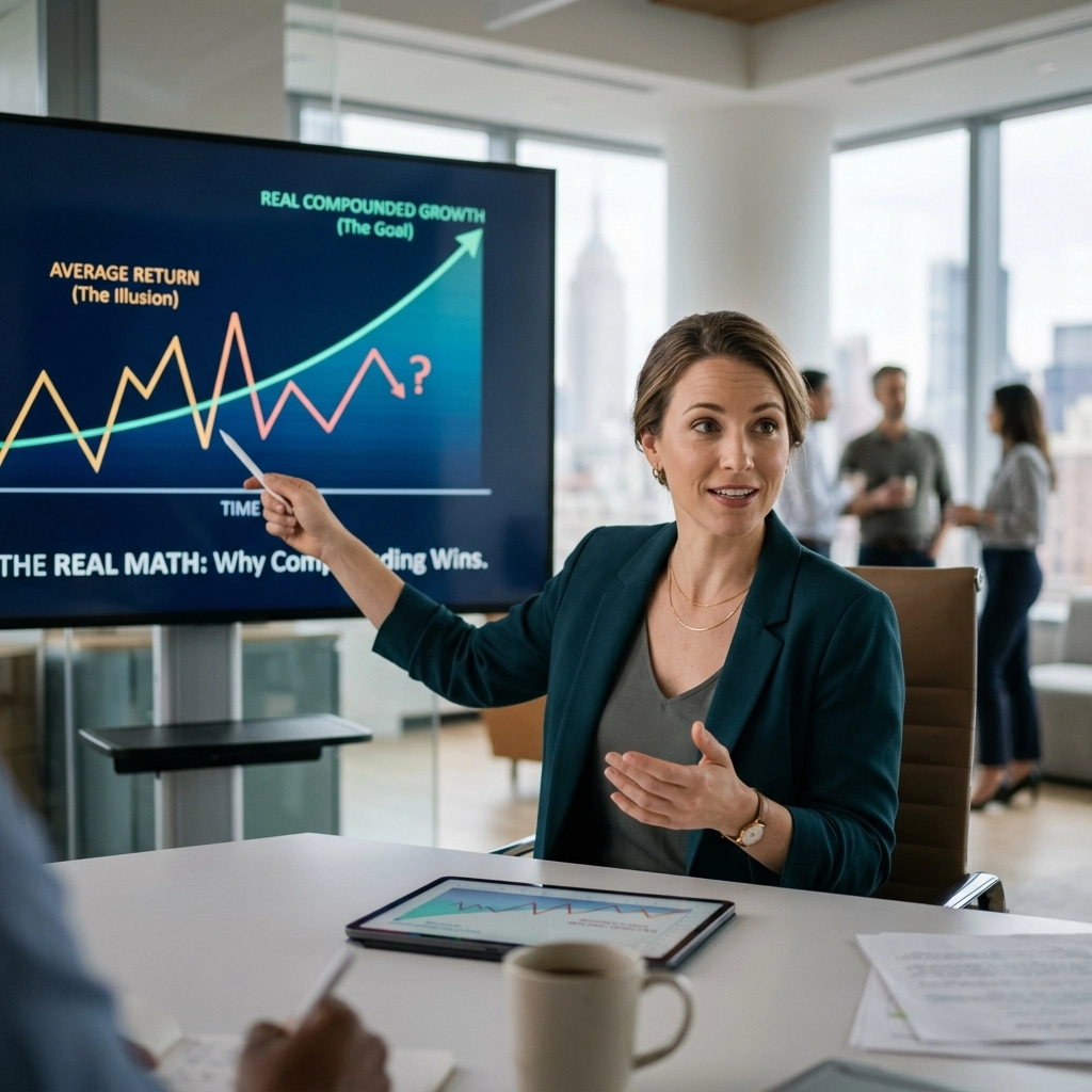 [HERO] Wall Street’s 'Average Return' Secrets Revealed: Why Real Compounded Growth Is the Only Math That Matters