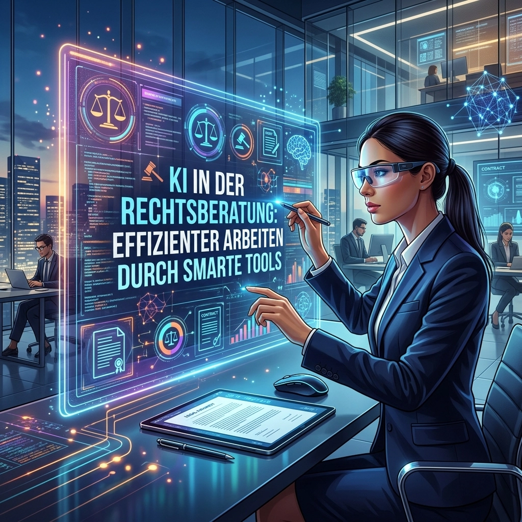 KI in der Rechtsberatung: Effizienter arbeiten durch smarte Tools