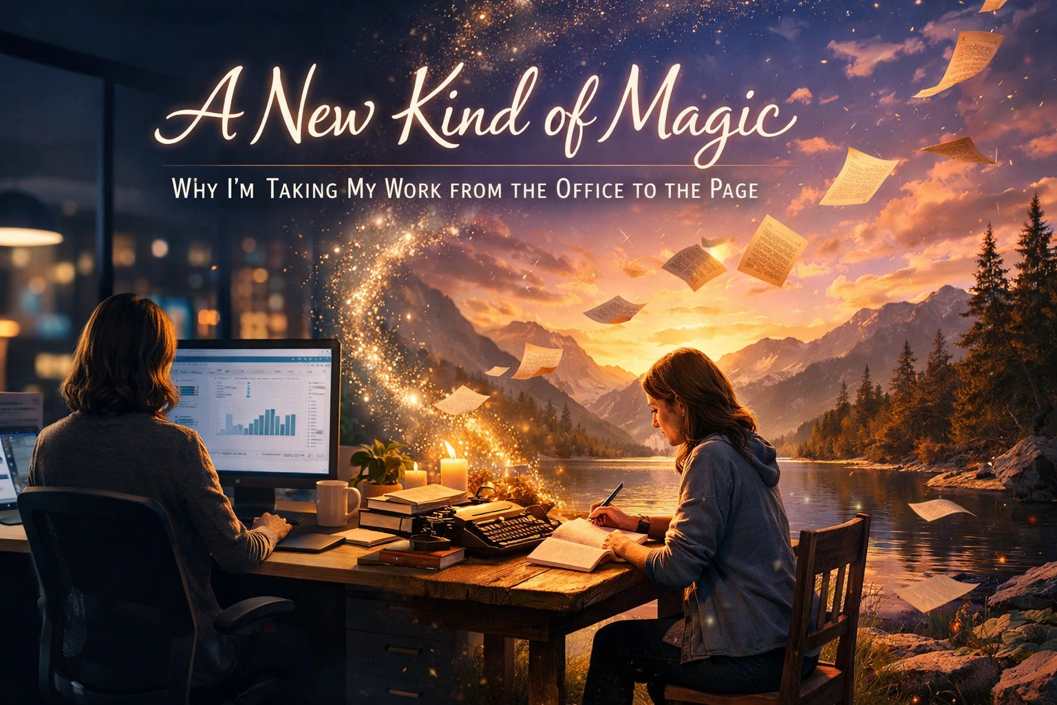 [HERO] A New Kind of Magic: Why I’m Taking My Work from the Office to the Page