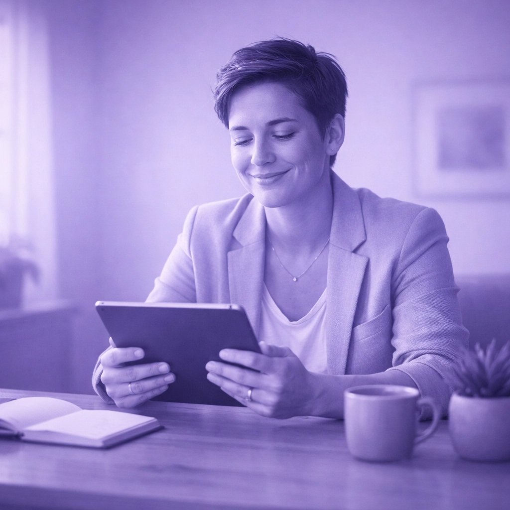 Relieved borrower reviewing payday loan savings under Canada's 2025 interest rate rules.