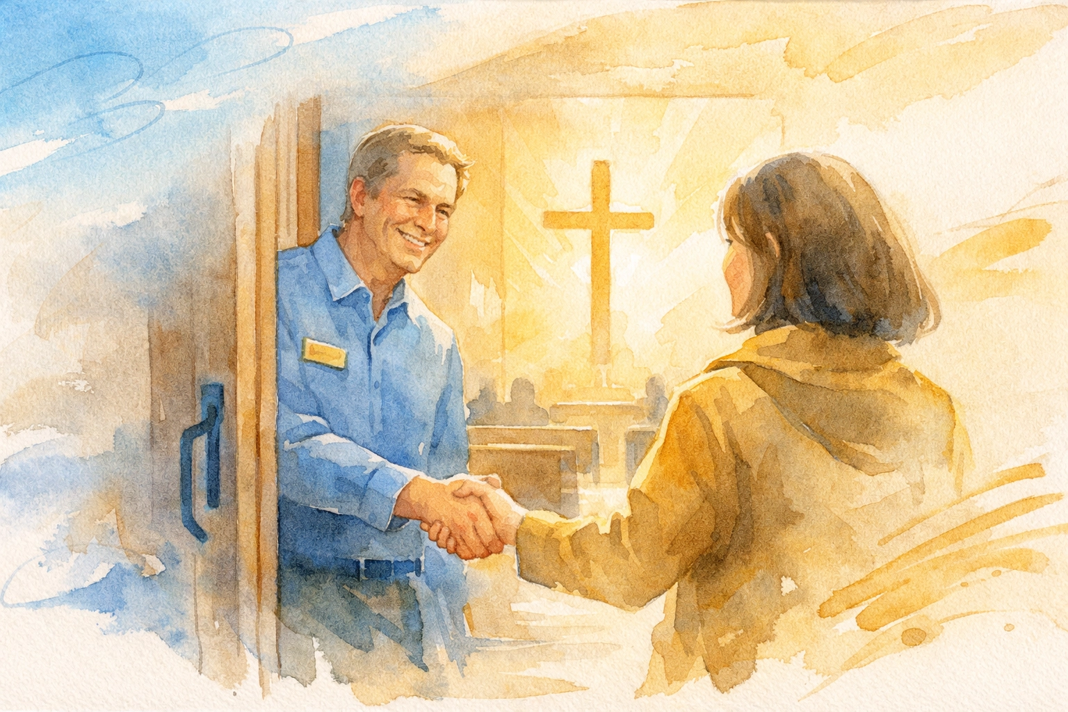 [HERO] The Power of the First Five Seconds: A Greeter