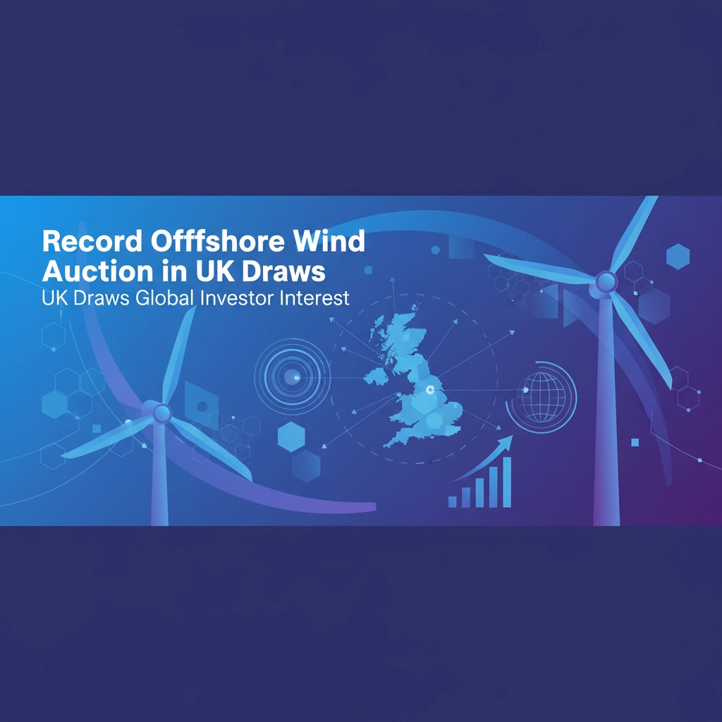 Record Offshore Wind Auction in UK Draws Global Investor Interest
