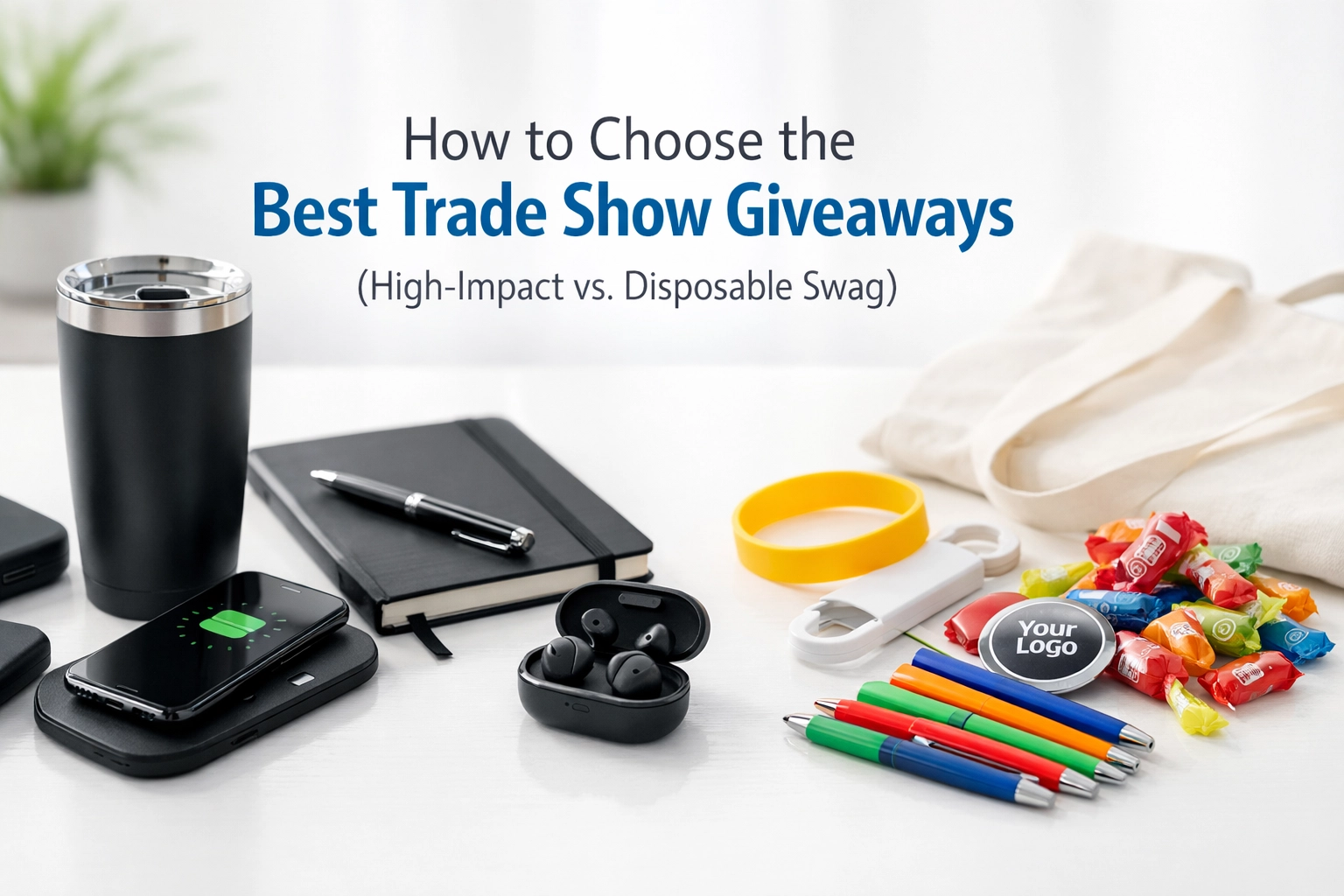 [HERO] How to Choose the Best Trade Show Giveaways (High-Impact vs. Disposable Swag)