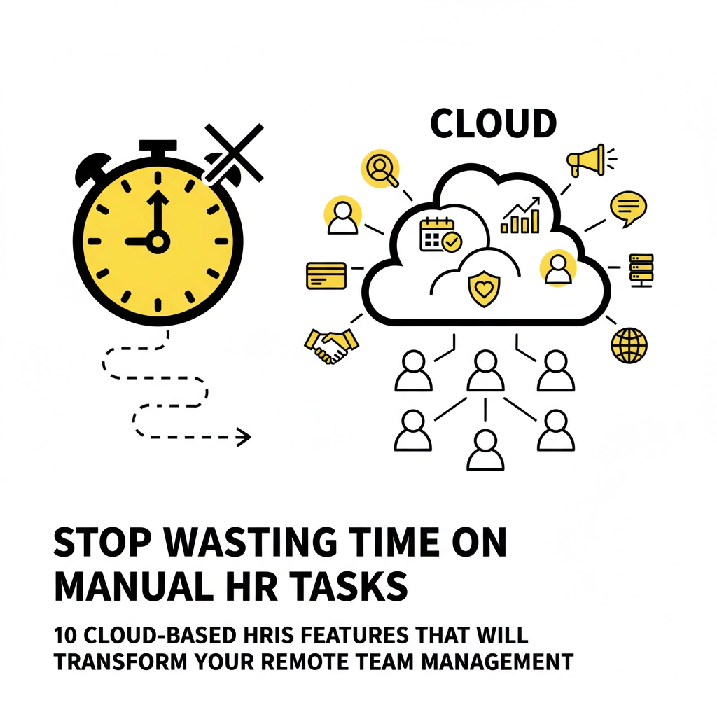 Stop Wasting Time on Manual HR Tasks: 10 Cloud-Based HRIS Features That Will Transform Your Remote Team Management