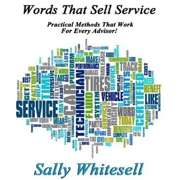 Cover image of the book 'Words That Sell Service' by Sally Whitesell