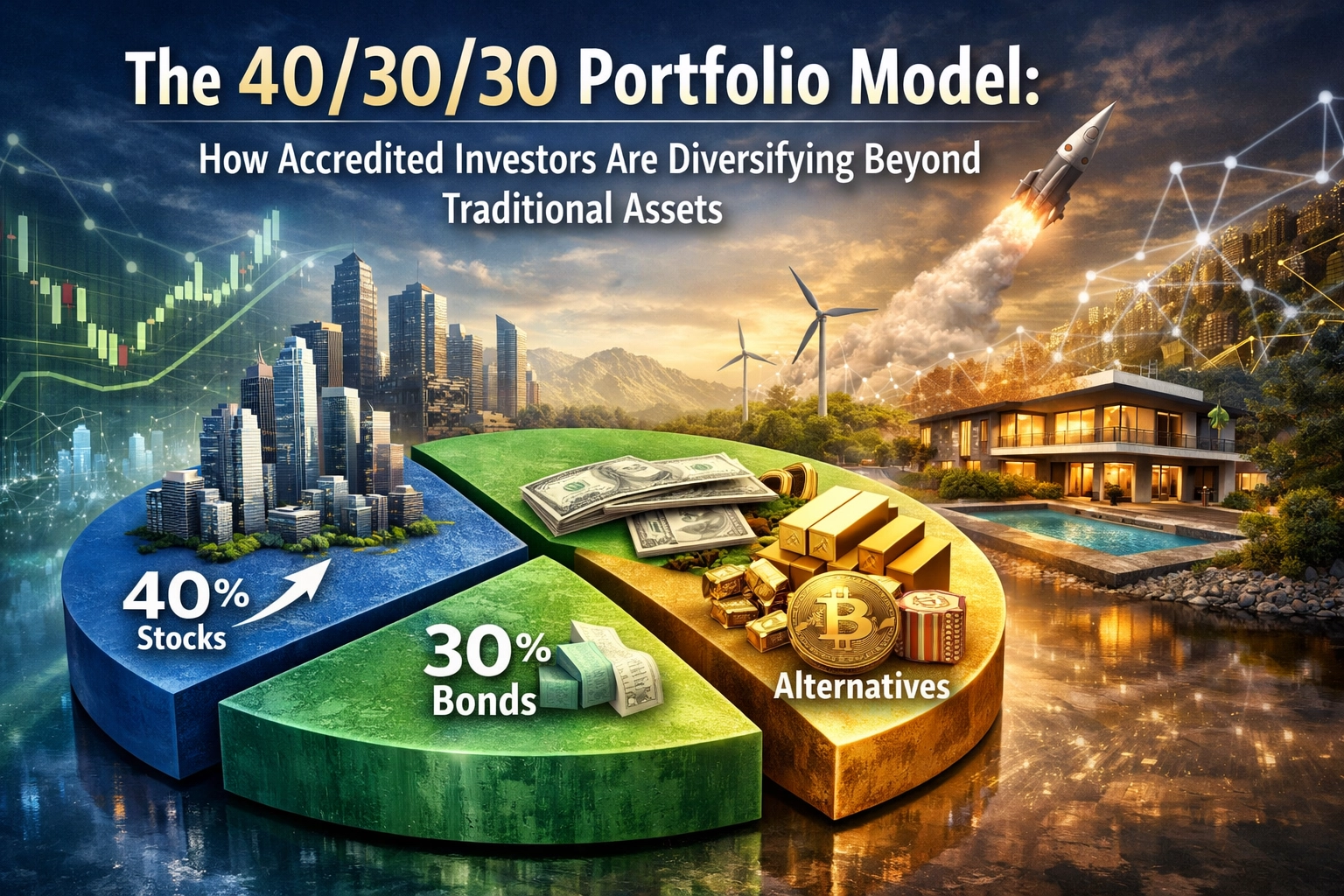 [HERO] The 40/30/30 Portfolio Model: How Accredited Investors Are Diversifying Beyond Traditional Assets