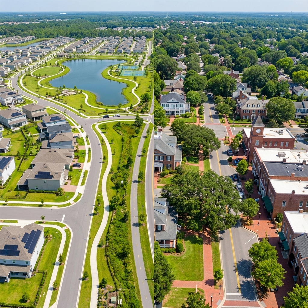 Road sign indicating directions to Mount Laurel and Moorestown, highlighting their close proximity Road sign indicating directions to Mount Laurel and Moorestown, highlighting their close proximity