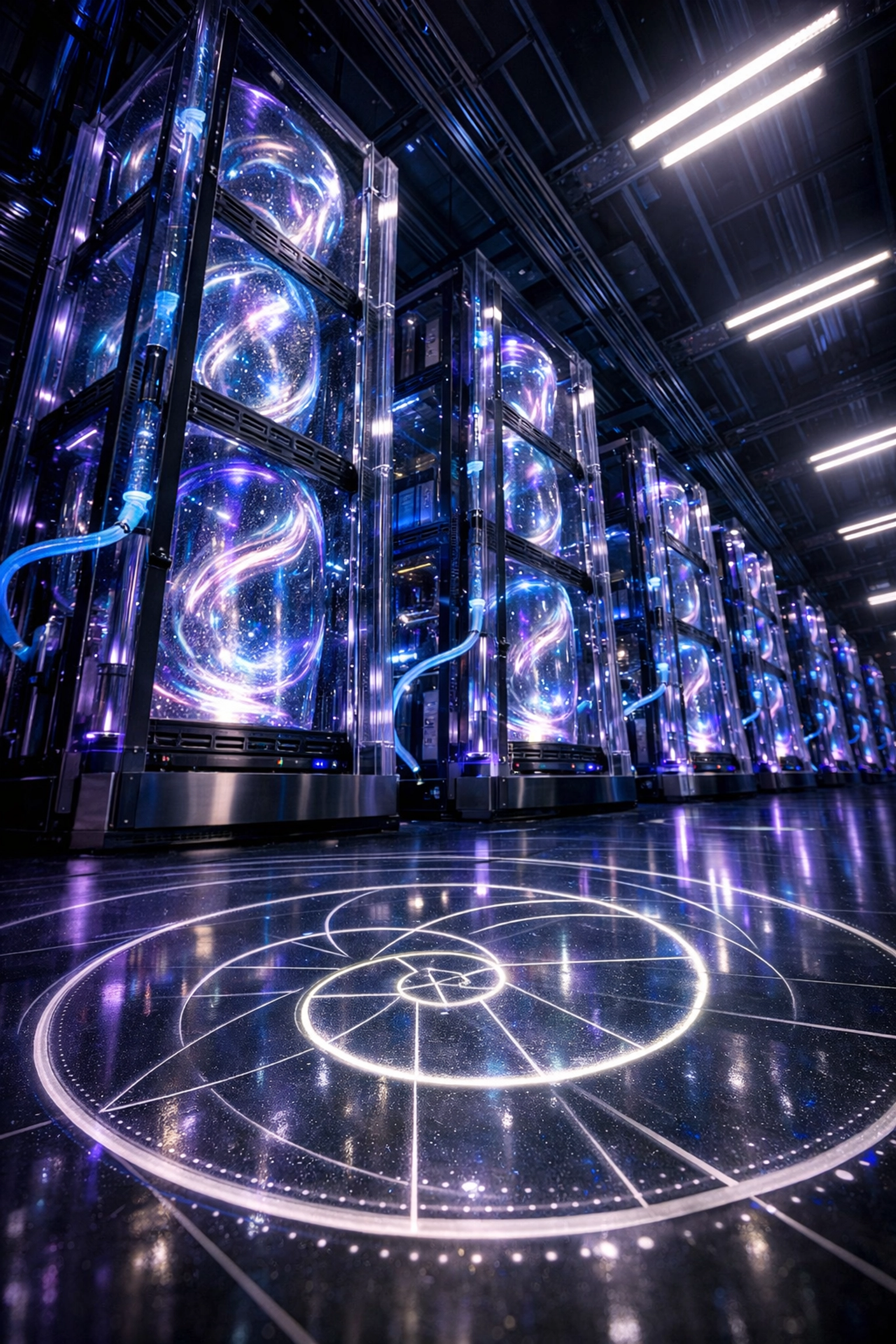 Scalable server infrastructure representing the technical stack required for high-performance programmatic SEO.